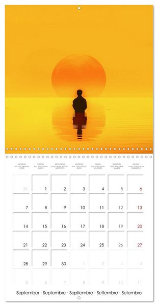 Produktbild: Minimalist Travel (Wall Calendar 2026 12 &times; 12 Inch) CALVENDO 12 Month Wall Calendar