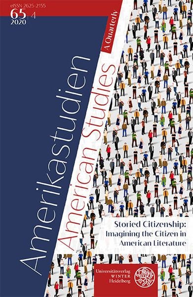 Produktbild: Amerikastudien / American Studies. A Quarterly. Vol. 65:4 (2020)