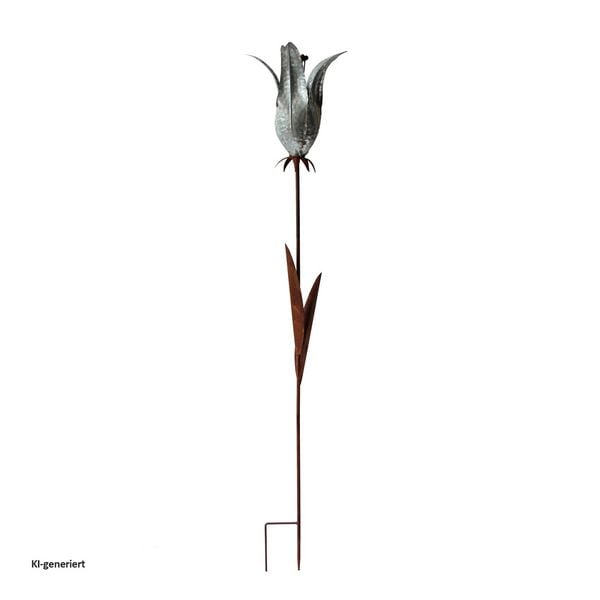 Produktbild: HTI-Living Blumenstecker Rostoptik Bl&uuml;te Celia Blumenstecker Rostoptik Bl&uuml;te Celia