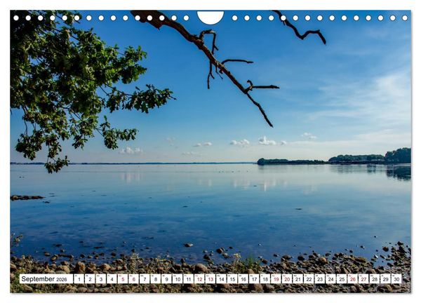 Produktbild: Naturparadies Zierow - Ostsee Idylle pur in der Wismarer Bucht (Wandkalender 2026 DIN A4 quer), CALVENDO Monatskalender
