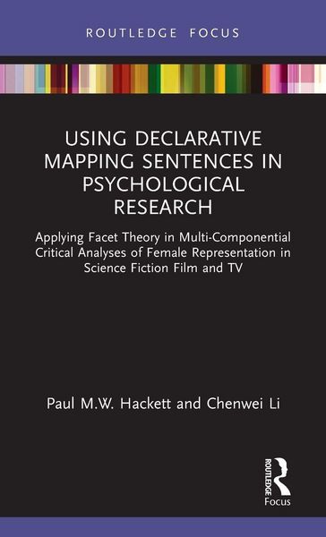 Produktbild: Using Declarative Mapping Sentences in Psychological Research