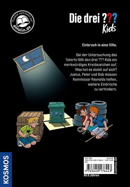 Produktbild: Die drei ??? Kids, 95, Geheime Zeichen
