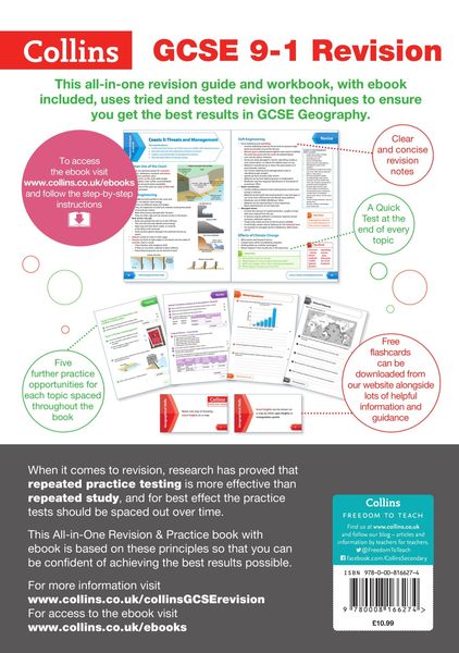 Produktbild: GCSE 9-1 Geography All-in-One Complete Revision and Practice