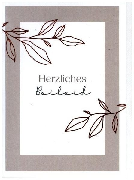 Produktbild: Herzliches Beileid