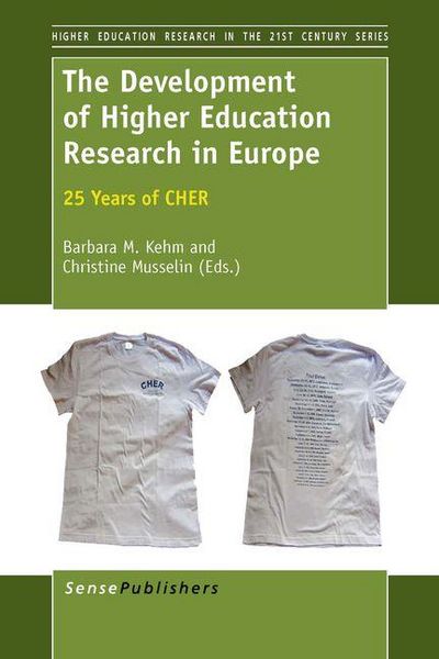 Produktbild: The Development of Higher Education Research in Europe