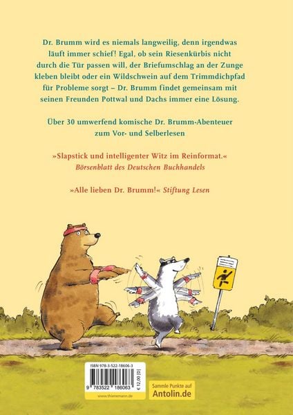 Produktbild: Dr. Brumm: Dr. Brumms verr&uuml;ckte Abenteuer