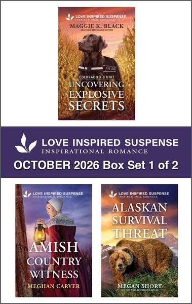 Produktbild: Love Inspired Suspense October 2026 - Box Set 1 of 2