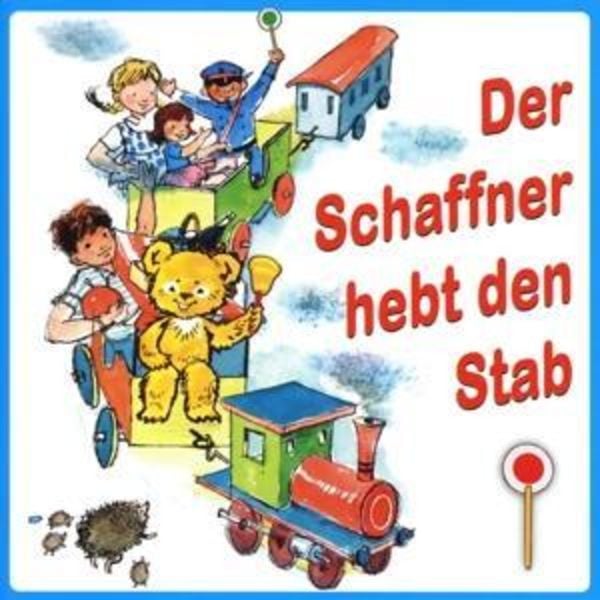 Der Schaffner hebt den Stab