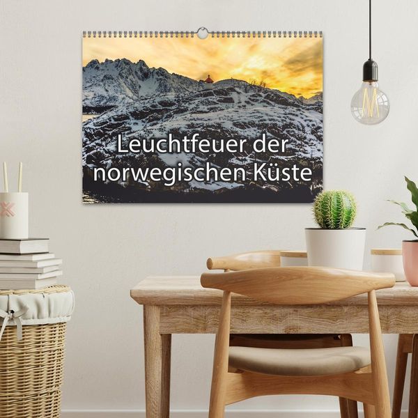 Produktbild: Leuchtfeuer der norwegischen K&uuml;ste (Wandkalender 2026 DIN A3 quer), CALVENDO Monatskalender