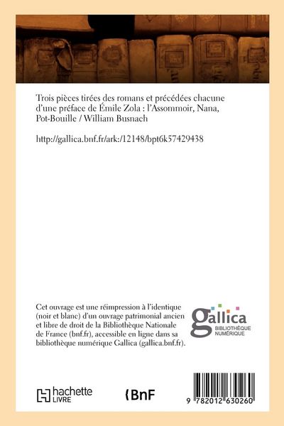 Produktbild: Trois Pi&egrave;ces Tir&eacute;es Des Romans Et Pr&eacute;c&eacute;d&eacute;es Chacune d'Une Pr&eacute;face de &Eacute;mile Zola (&Eacute;d.1884)
