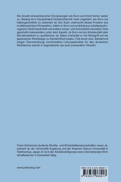 Produktbild: Haftungsfall Burn-Out