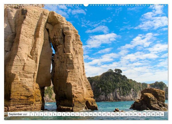 Produktbild: Neuseeland - Die sch&ouml;nsten Orte am anderen Ende der Welt (hochwertiger Premium Wandkalender 2027 DIN A2 quer), Kunstdruck in Hochglanz