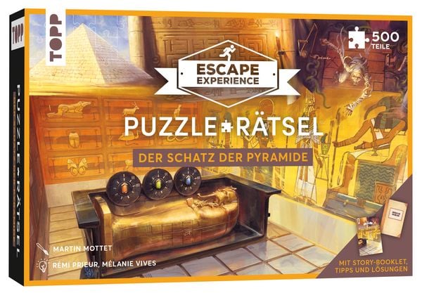 Escape Experience – Puzzle-Rätsel – Der Schatz der Pyramide