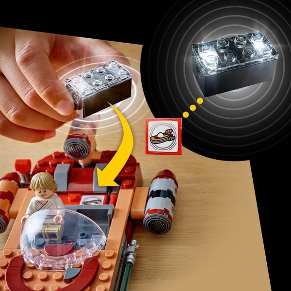 Produktbild: LEGO Star Wars 75420 SMART Play: Lukes Landspeeder, Spielzeug ab 6 Jahre
