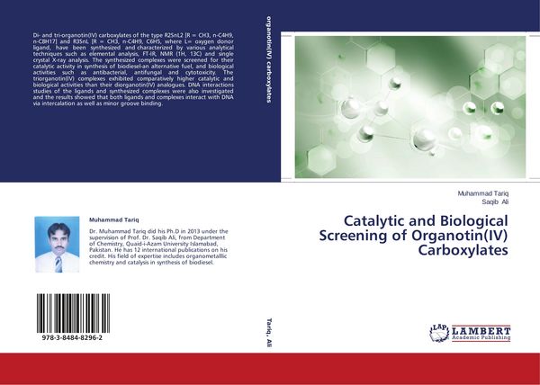 Produktbild: Catalytic and Biological Screening of Organotin(IV) Carboxylates