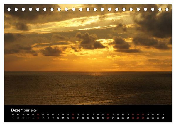 Produktbild: An der Nordsee (Tischkalender 2026 DIN A5 quer), CALVENDO Monatskalender