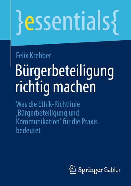 Produktbild: B&uuml;rgerbeteiligung richtig machen