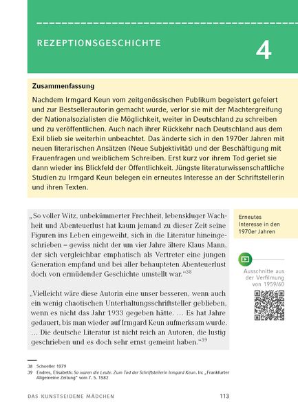 Produktbild: Das kunstseidene M&auml;dchen von Irmgard Keun