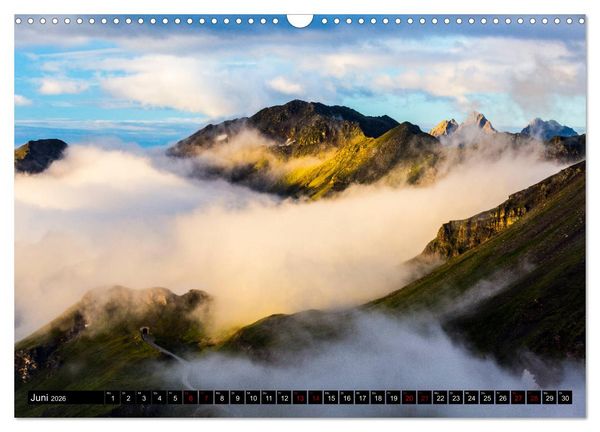 Produktbild: Am Gro&szlig;glockner. Berge, Stra&szlig;e, Natur (Wandkalender 2026 DIN A3 quer), CALVENDO Monatskalender