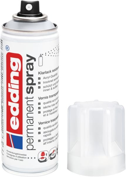Produktbild: 5200 Permanent Spray, Klarlack seidenmatt, 200ml Premium Acryllack