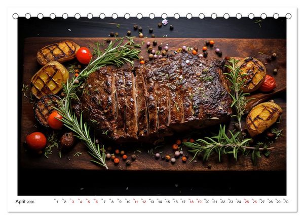 Produktbild: Ordentlich Ketogen (Tischkalender 2026 DIN A5 quer), CALVENDO Monatskalender