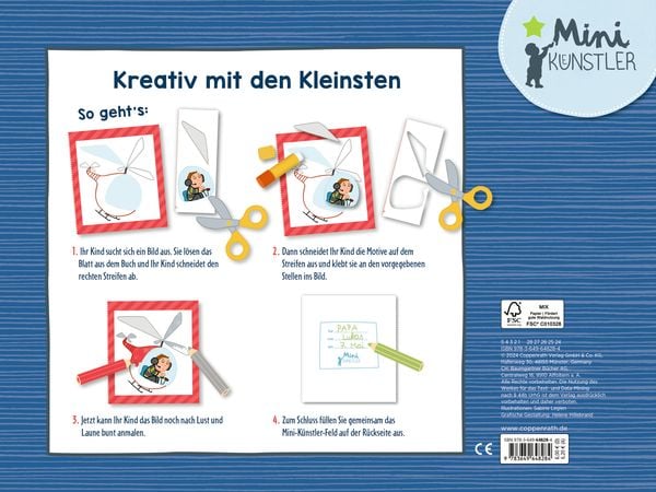 Produktbild: Mein 1. Feuerwehr-Bastelbuch (Mini-Künstler)