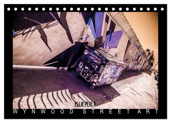 ELLIE PERLA - WYNWOOD STREET ART (Tischkalender 2024 DIN A5 quer), CALVENDO Monatskalender