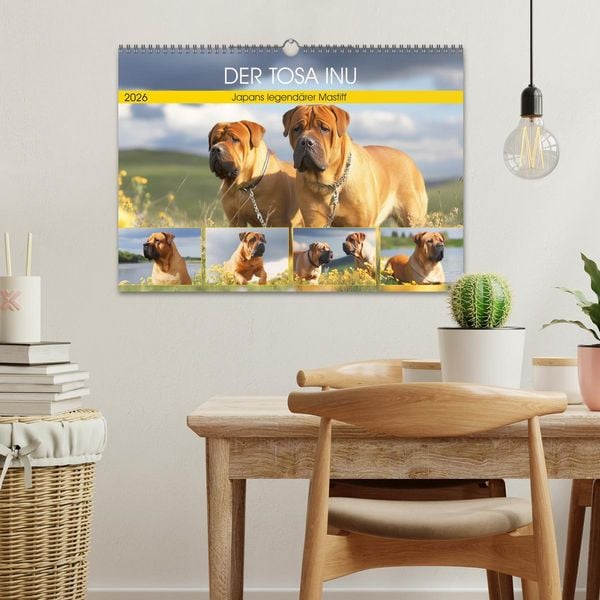 Produktbild: Der Tosa Inu. Japans legend&auml;rer Mastiff (Wandkalender 2026 DIN A3 quer), CALVENDO Monatskalender