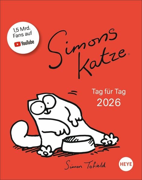 Produktbild: Simons Katze Tagesabreißkalender 2026