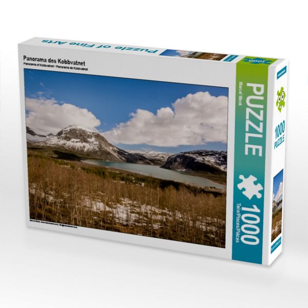 Produktbild: CALVENDO Puzzle Panorama des Kobbvatnet | 1000 Teile Lege-Gr&ouml;&szlig;e 64x48cm Foto-Puzzle f&uuml;r gl&uuml;ckliche Stunden