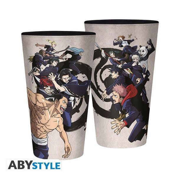 Produktbild: JUJUTSU KAISEN - Large Glass - 400ml - Tokyo vs Kyoto
