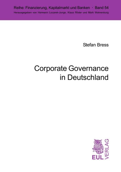 Produktbild: Corporate Governance in Deutschland