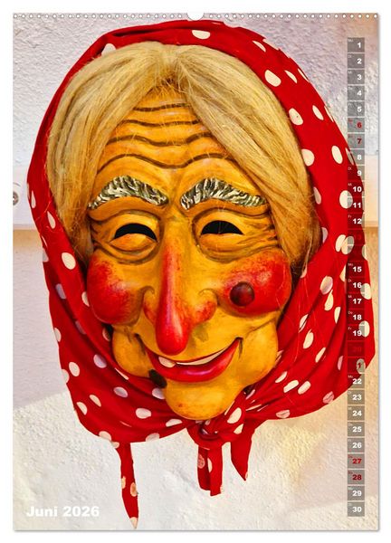 Produktbild: Leben, lachen, Narren (Wandkalender 2026 DIN A2 hoch), CALVENDO Monatskalender