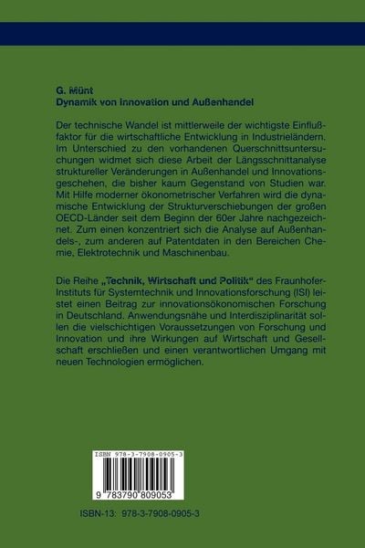 Produktbild: Dynamik von Innovation und Au&szlig;enhandel