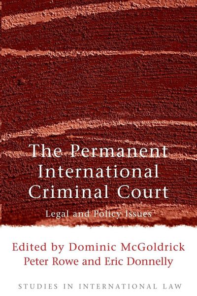 Produktbild: The Permanent International Criminal Court