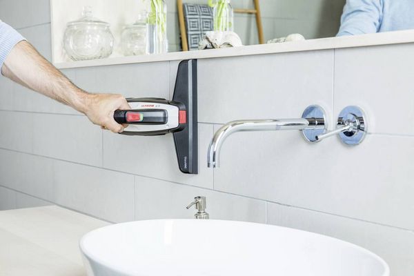 Produktbild: Bosch Home and Garden GlassVAC Fenstersauger Schwarz, Grau