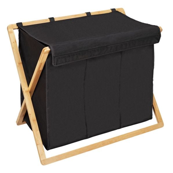Produktbild: W&auml;schesammler Trio Mod. Ecori, Bambus, recyceltes Polyester