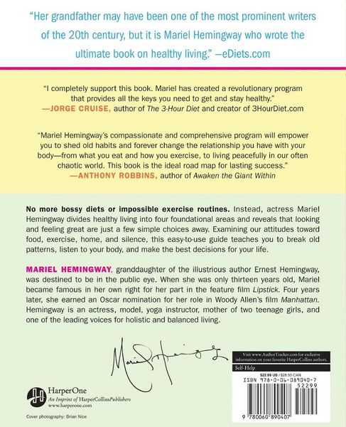 Produktbild: Mariel Hemingway's Healthy Living from the Inside Out