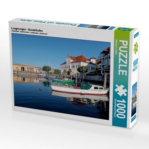 Produktbild: CALVENDO Puzzle Langenargen - Gondelhafen 1000 Teile Puzzle quer | 1000 Teile Lege-Gr&ouml;&szlig;e 64 &times; 48 cm Foto-Puzzle f&uuml;r gl&uuml;ckliche Stunden