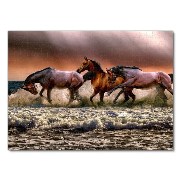 Produktbild: Lais Puzzle Pferde 500 Teile