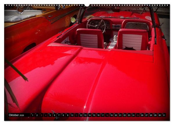 Produktbild: Auto-Legenden: FORD THUNDERBIRD (hochwertiger Premium Wandkalender 2026 DIN A2 quer), Kunstdruck in Hochglanz