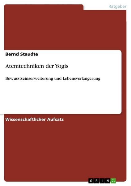 Produktbild: Atemtechniken der Yogis