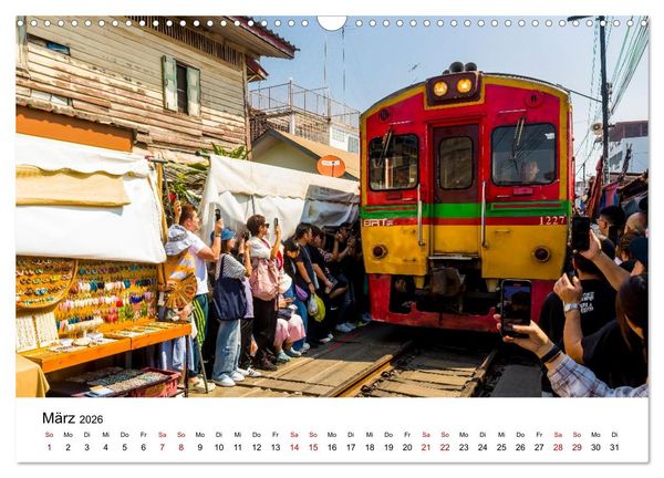 Produktbild: 3 Tage Bangkog (Wandkalender 2026 DIN A3 quer), CALVENDO Monatskalender