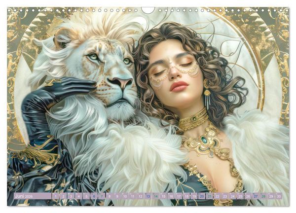 Produktbild: Art Deco - Im Stil von Art Deco (Wandkalender 2026 DIN A3 quer), CALVENDO Monatskalender