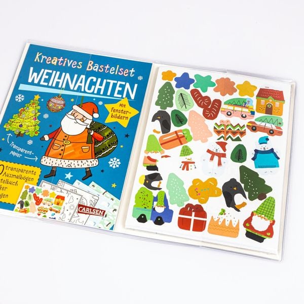 Produktbild: Bastelset f&uuml;r Kinder: Kreatives Bastelset: Weihnachten