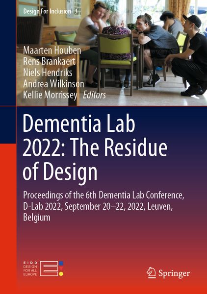 Produktbild: Dementia Lab 2022: The Residue of Design