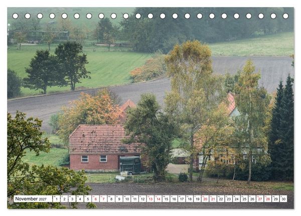 Produktbild: Radland Deutschland - Osnabr&uuml;cker Land (Tischkalender 2027 DIN A5 quer), CALVENDO Monatskalender