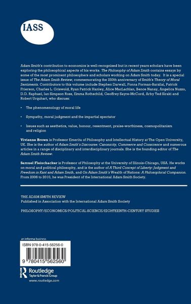 Produktbild: Essays on the Philosophy of Adam Smith