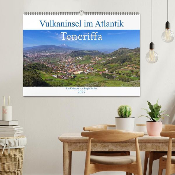 Produktbild: Vulkaninsel im Atlantik, Teneriffa (Wandkalender 2027 DIN A2 quer), CALVENDO Monatskalender