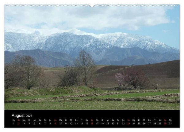 Produktbild: Afghanistan (Wandkalender 2026 DIN A2 quer), CALVENDO Monatskalender